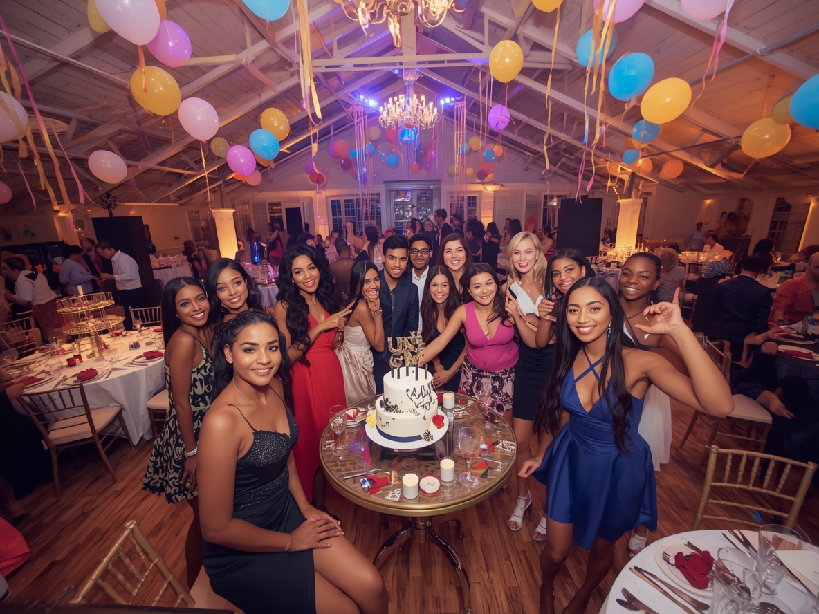 Premium party styling package