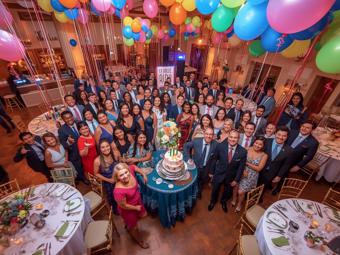 Luxury party styling package